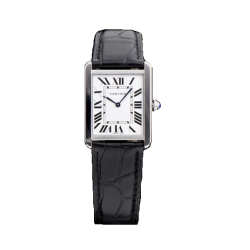 14위 CARTIER 까르띠에 탱크솔로 W1018355 베스트 에디션 남여공용 탱크 화이트 다이얼 최고급 스위스 정품 쿼츠 무브먼트car0862