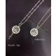 CHROME HEARTS 크롬하츠 남녀공용 925실버 목걸이 65cm