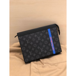 LOUIS VUITTON 루이비통 2020 남여공용 클러치백 M61692,LOUB1806,26cm,블루,레드,그린