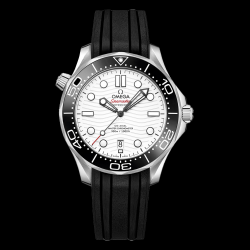 OMEGA 오메가 씨마스터 다이버 300M 코-액시얼 Cal.8800 마스터 크로노메터 42mm 세라믹 제질 화이트다이얼 omg0887 - Omega Seamaster Diver 300M OMEGA Co-Axial Master Chronometer 42 mm White Dail Ceramic Bezel Automatic Movement