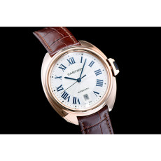 CARTIER 까르띠에 끌레 드 까르띠에 40mm-18 WGCL0004