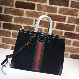 GUCCI 구찌 오피디아 GG 슈프림 탑핸들 백 신상 524537