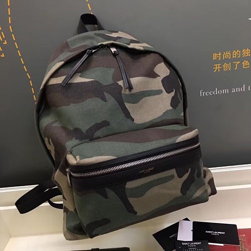 SAINT LAURENT 생로랑 밀리터리 신상백팩  Y5001