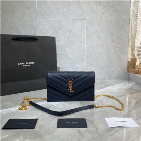 SAINT LAURENT 생로랑  WOC 미니 체인백 Y393953-2