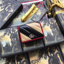 GUCCI 구찌 GG 마몬트 카드지갑 573811-2 