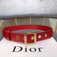 DIOR 디올 여성벨트 34MM D7008-2