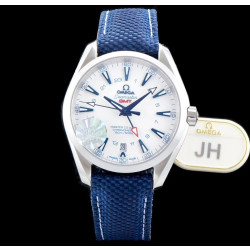 OMEGA 오메가 씨마스터 GMT 마스터 코엑시얼 크로노 블루