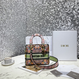 DIOR 디올 레이디 D-라이트백 M0565 