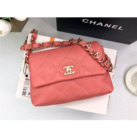 CHANEL 샤넬 램스킨 퀄팅 스몰 플랩 백 4COLOR