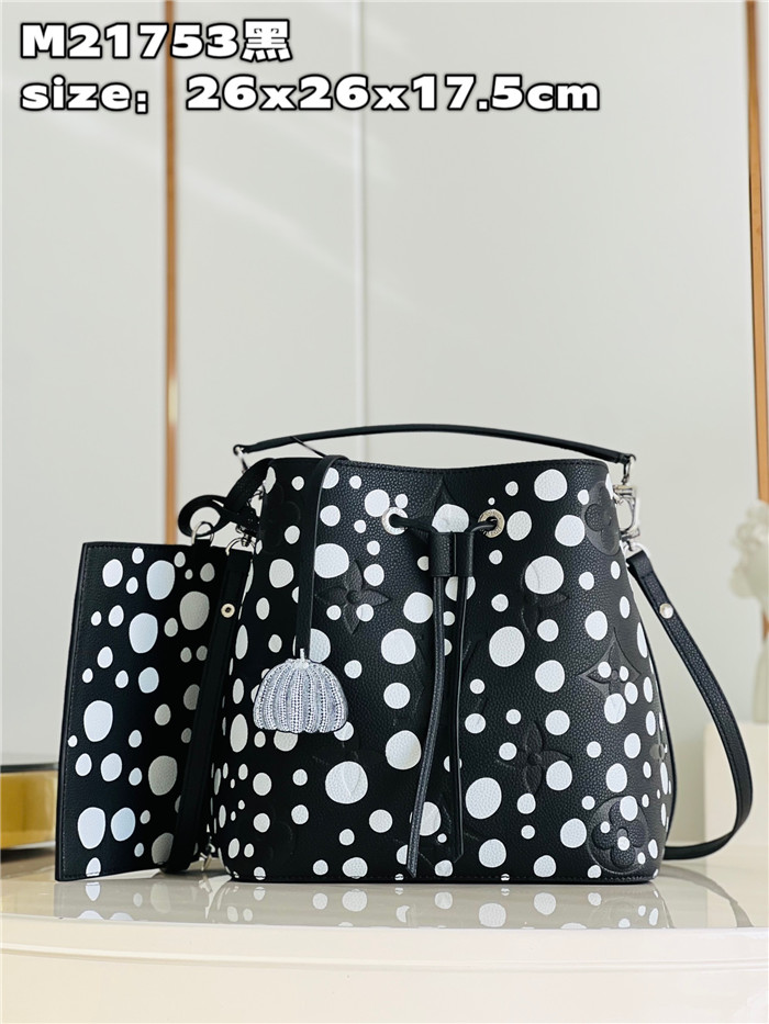 LOUIS VUITTON 루이비통 쿠사마 야요이 콜라보 네오노에 MM M21753