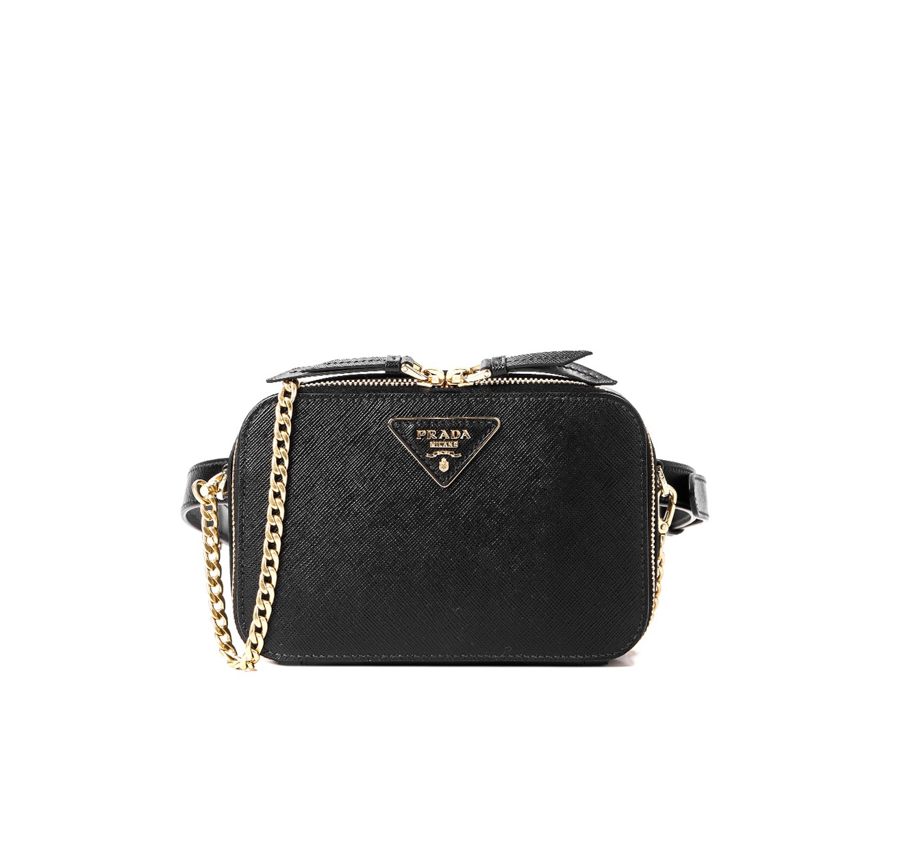 PRADA 프라다 오데트 레더 숄더백 1BH203 3COLOR