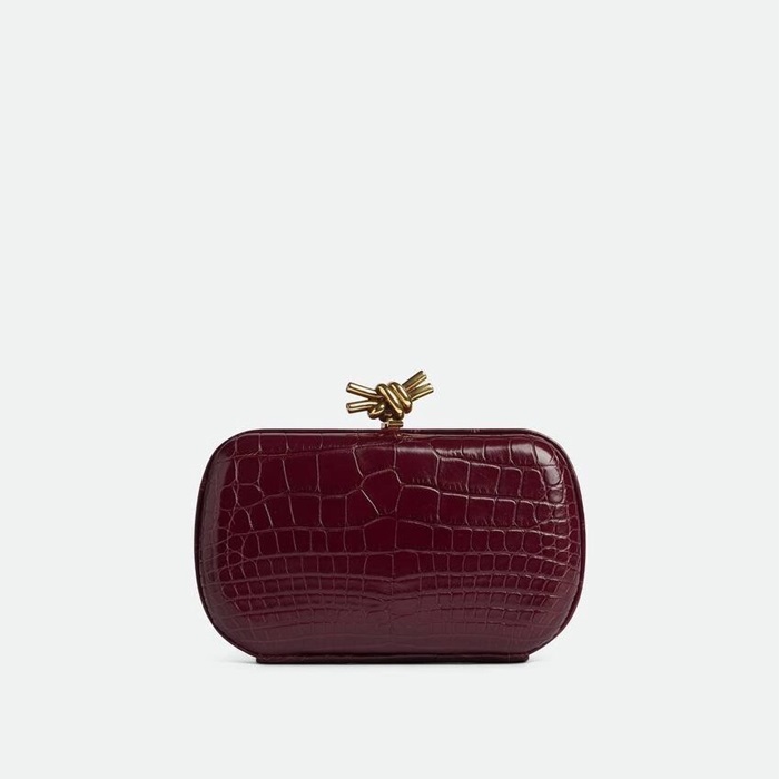 BOTTEGA VENETA 보테가베네타 여성 레드 파우치