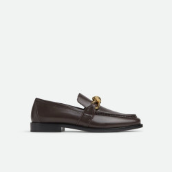 BOTTEGA VENETA 보테가베네타 여성 초코 로퍼