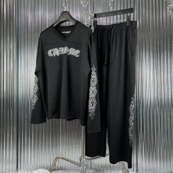 CHROME HEARTS 크롬하츠 메쉬 긴팔&긴바지 세트