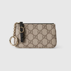 GUCCI 구찌 GG 엠블럼 캔버스 키 케이스 819113 2COLOR