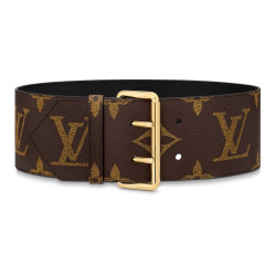 LOUIS VUITTON 루이비통 오버사이즈 버클 벨트 MP359U (90mm)