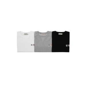 MAISON KITSUNE 메종키츠네 더블 헤드 맨투맨