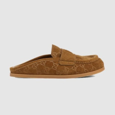 GUCCI 구찌 여성용 더블 G 디테일의 뮬 817468