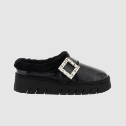 ROGER VIVIER 로저비비에 여성용 크리스탈 뮬 7163