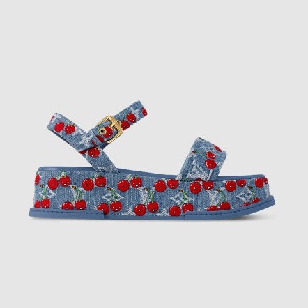 LOUIS VUITTON 루이비통 여성용 LV x TM 마야 플랫폼 샌들 1AHNYD