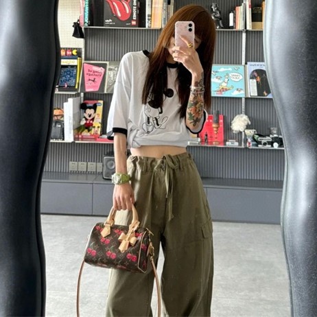 LOUIS VUITTON 루이비통 스피디 반둘리에 20 체리 M13094