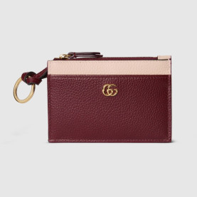 GUCCI 구찌 GG 마몽 지퍼 키 파우치 837966