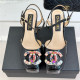 CHANEL 샤넬 여성용 샌들 (굽높이11CM) C95556 2COLOR