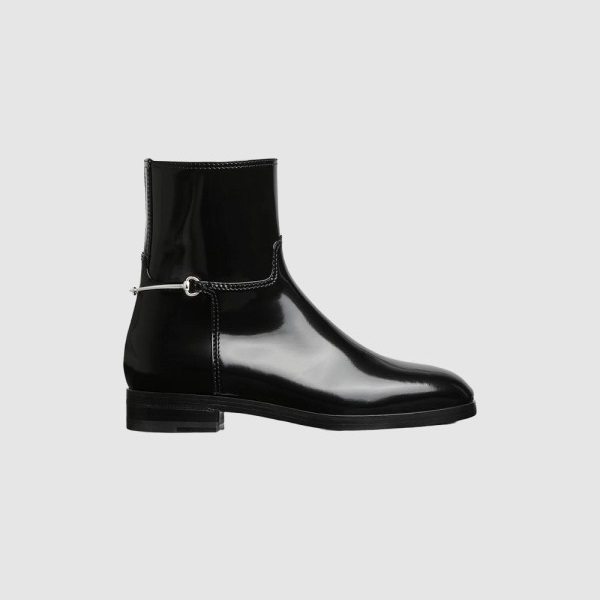 GUCCI 구찌 슬림 홀스빗 앵클 부츠 811377 3COLOR