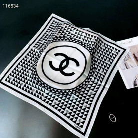 CHANEL 샤넬 실크 사각 스카프 2COLOR