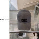 CELINE 셀린느 블랙 트리옹프 볼캡
