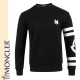 MONCLER 몽클레어 자수 삼선 맨투맨