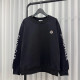 MONCLER 몽클레어 소매 더블로고 맨투맨 2COLOR