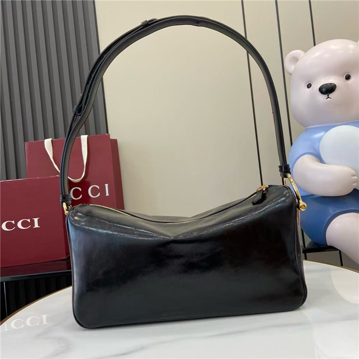 GUCCI 구찌 하프 홀스빗 미디엄 숄더백 860787