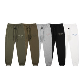 FEAR OF GOD 피어오브갓 에센셜 725 스테이트 플리스 스웨트 팬츠