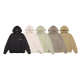 FEAR OF GOD 피어오브갓 에센셜 805 스몰 로고 플리스 후드