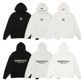 FEAR OF GOD 피어오브갓 에센셜 832 트리니티 플리스 후드