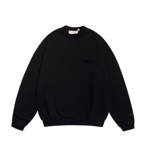 FEAR OF GOD 피어오브갓 에센셜 1852 톤온톤 스몰 로고 플리스 스웨트 셔츠 　