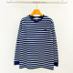 MAISON KITSUNE 메종키츠네 볼드 폭스 단가라 긴팔