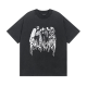 BALENCIAGA 발렌시아가 3190 플로우 구제 워싱 반팔