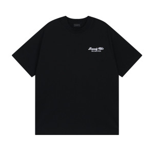 BALENCIAGA 발렌시아가 23141 베버리힐즈 자수 로고 반팔