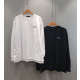 BALENCIAGA 발렌시아가 자수 로고 옆트임 긴팔