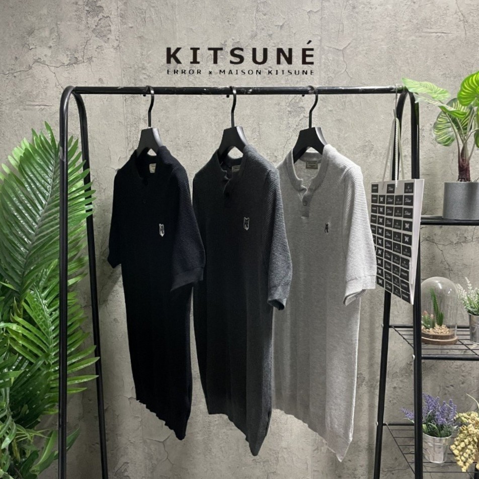 MAISON KITSUNE 메종키츠네 헨리 니트