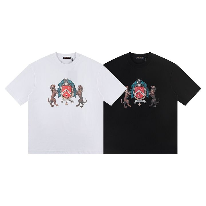 LOUIS VUITTON 루이비통 6492 도그 엠블럼 반팔