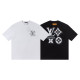 LOUIS VUITTON 루이비통 6521 그래픽 모노그램 플라워 반팔
