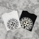 ●6월 판매 13위● CHROME HEARTS 크롬하츠 오버핏 라운드 반팔