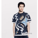 LOUIS VUITTON 루이비통 64308 그래픽 자카드 니트 반팔