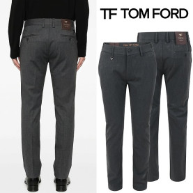 TOMFORD 톰포드 TF 스틸로고 밴딩 슬랙스