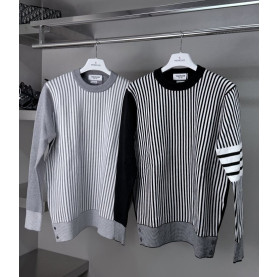 THOM BROWNE 톰브라운  스트라이프 캐시미어 니트