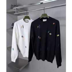 GUCCI 구찌 멀티자수 캐시미어 니트