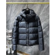 CHROME HEARTS 크롬하츠 7038 올오버 플로랄 크로스 자카드 후드 다운 패딩